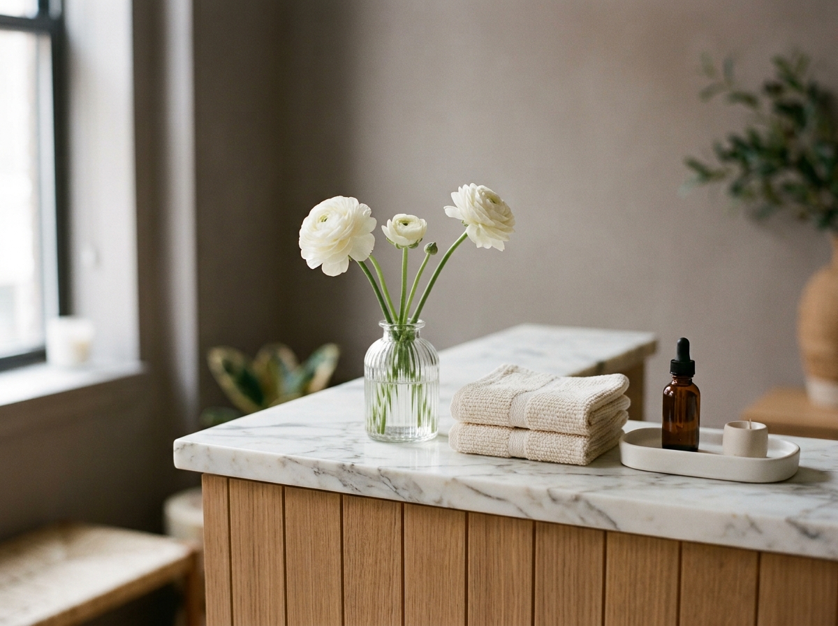 Reception at Skin Lab Clinic, Bristol Medical Building, Midtown East Manhattan