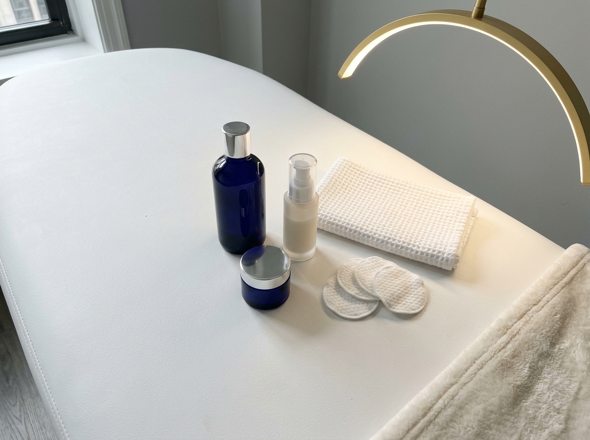 La Prairie Skin Caviar prepared for a Signature Medical Facial in New York