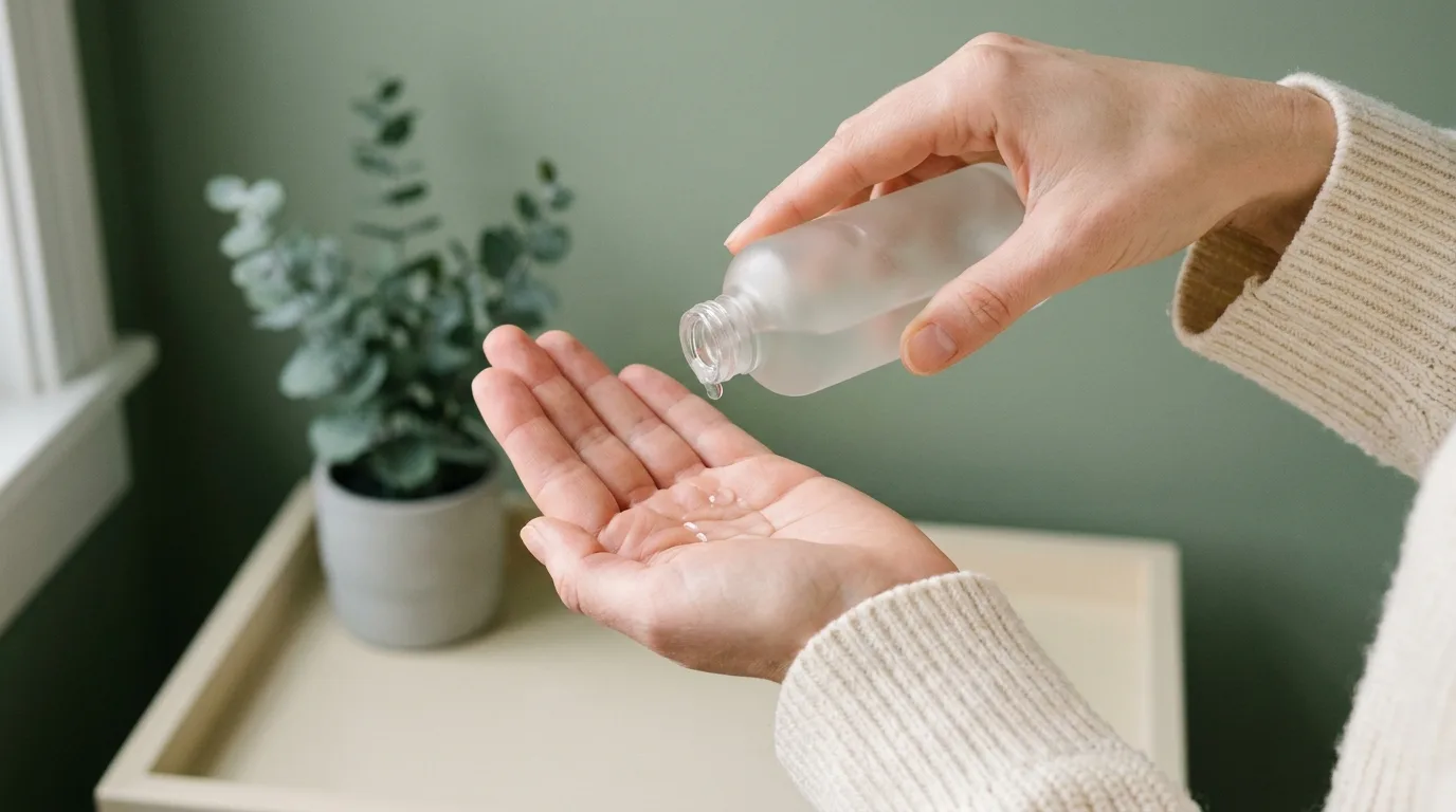 Layering a hydrating toner, a key step in an at-home glass skin routine
